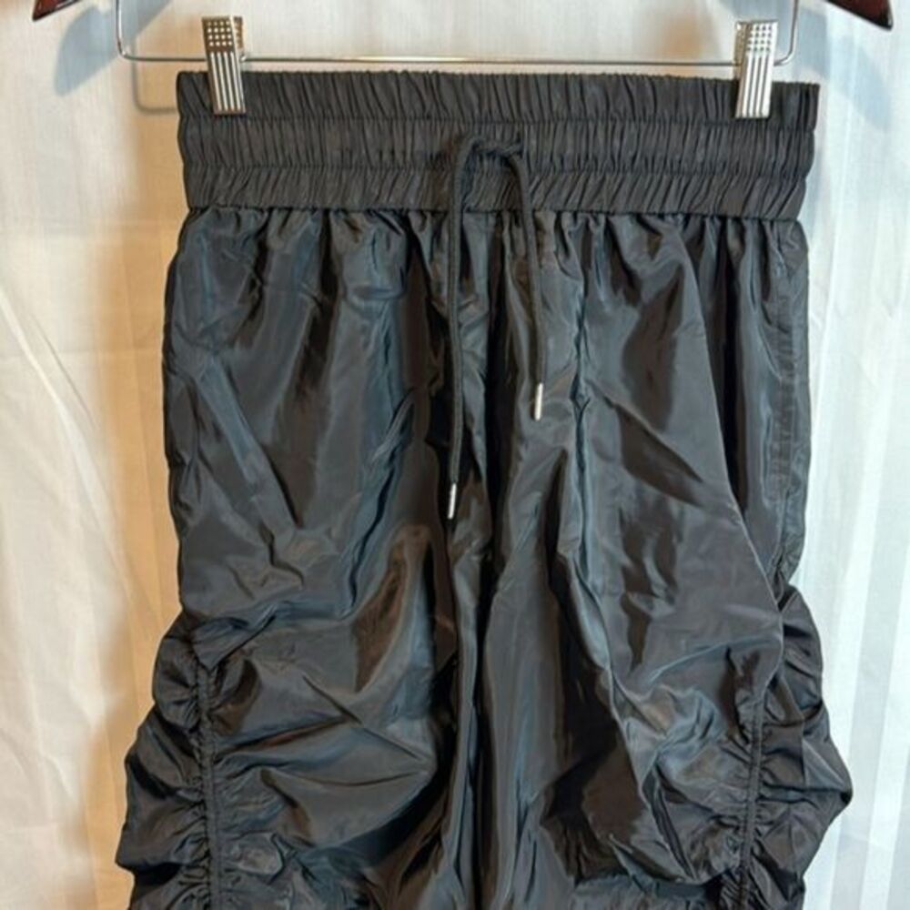 Micas Y2k Kpopstyle Style Gathered Drawstring‎ Wide Leg Cargo Pants Size M - Picture 10 of 16